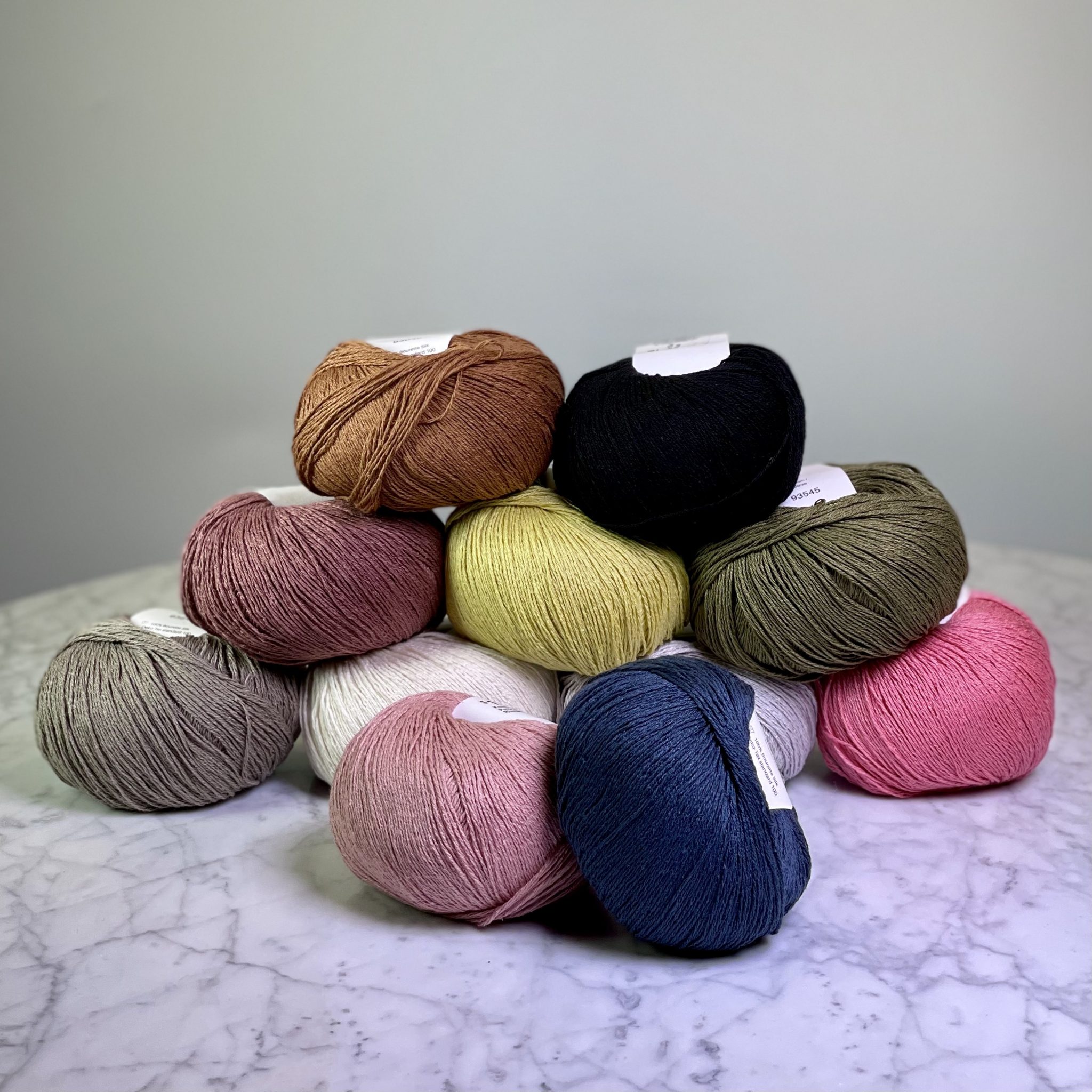 Just Landed - Pure and Sustainable silk from Knitting for Olive - fibre  space